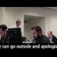 How not to brawl in the New York Auto Show press room